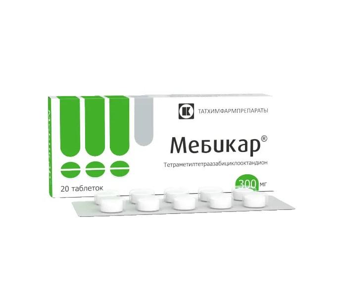 МЕБИКАР ТАБЛ. 300МГ №20