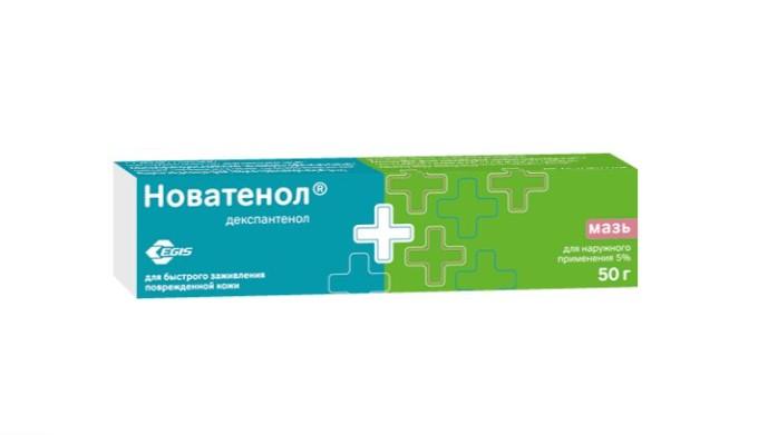 НОВАТЕНОЛ МАЗЬ Д/НАРУЖ. ПРИМ. 5% ТУБА 50Г 
