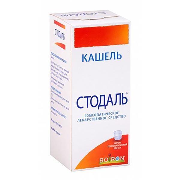 СТОДАЛЬ СИРОП ГОМЕОП. ФЛ. 200МЛ