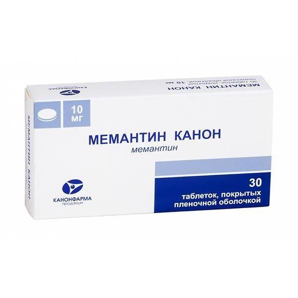 МЕМАНТИН КАНОН ТАБЛ. П/ПЛЕН/ОБ. 10МГ №30