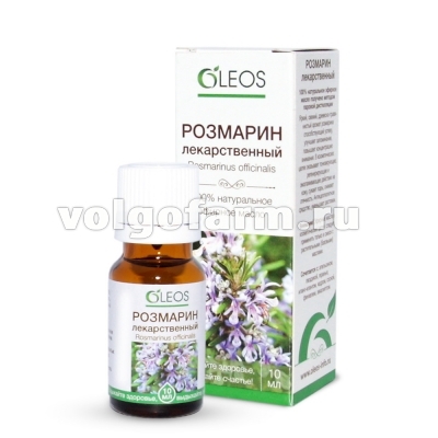 ОЛЕОС МАСЛО ЭФИРНОЕ РОЗМАРИНА ЛЕКАРСТВЕННОГО ФЛ. 10МЛ