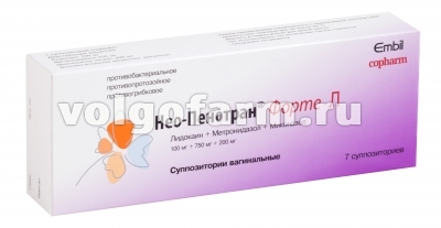 НЕО-ПЕНОТРАН ФОРТЕ Л СУПП. ВАГ. 100МГ+750МГ+200МГ №7