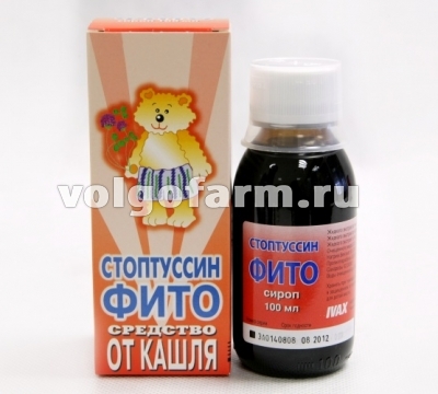 СТОПТУССИН-ФИТО СИРОП ФЛ. 100МЛ
