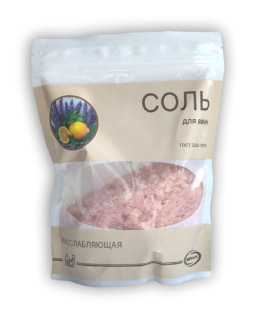 СОЛЬ ДЛЯ ВАНН РАССЛАБЛЯЮЩАЯ 500Г