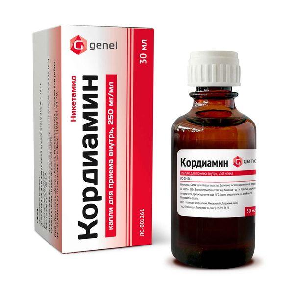 КОРДИАМИН КАПЛИ Д/ПРИЕМА ВНУТРЬ 25% ФЛ-КАП. 30МЛ ТЕХНОПАРК-ЦЕНТР