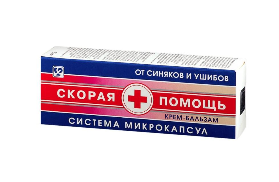 СКОРАЯ ПОМОЩЬ КРЕМ-БАЛЬЗАМ ОТ СИНЯКОВ И УШИБОВ 75МЛ